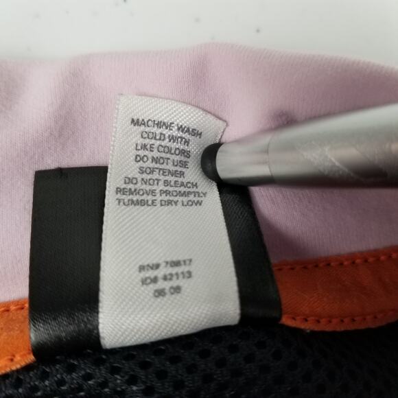 Victoria"s Secret VSX Black Pink White Zip Up Jacket Size Small - Picture 5 of 5